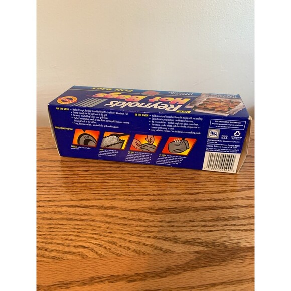 Reynolds Hot Bags New Large Heavy Duty 3 Open Box Discontinued Cooking Foil - Picture 4 of 6